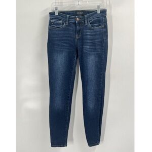 Judy Blue Skinny Fit Mid-rise Dark Wash Jeans Sz 5/27